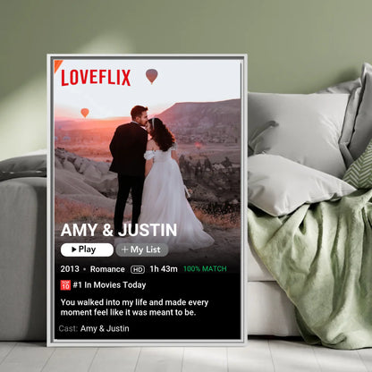 Netflix Mockup White Frame